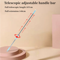 Carpet Rake Pet Hair Remover Set Pet Hair Removal Tool Telescopic Handle Rug Rake for Dog Cat Hair 180° Rotation Carpet Shave