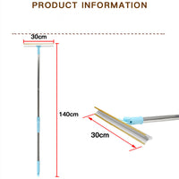 Carpet Rake Pet Hair Remover Set Pet Hair Removal Tool Telescopic Handle Rug Rake for Dog Cat Hair 180° Rotation Carpet Shave